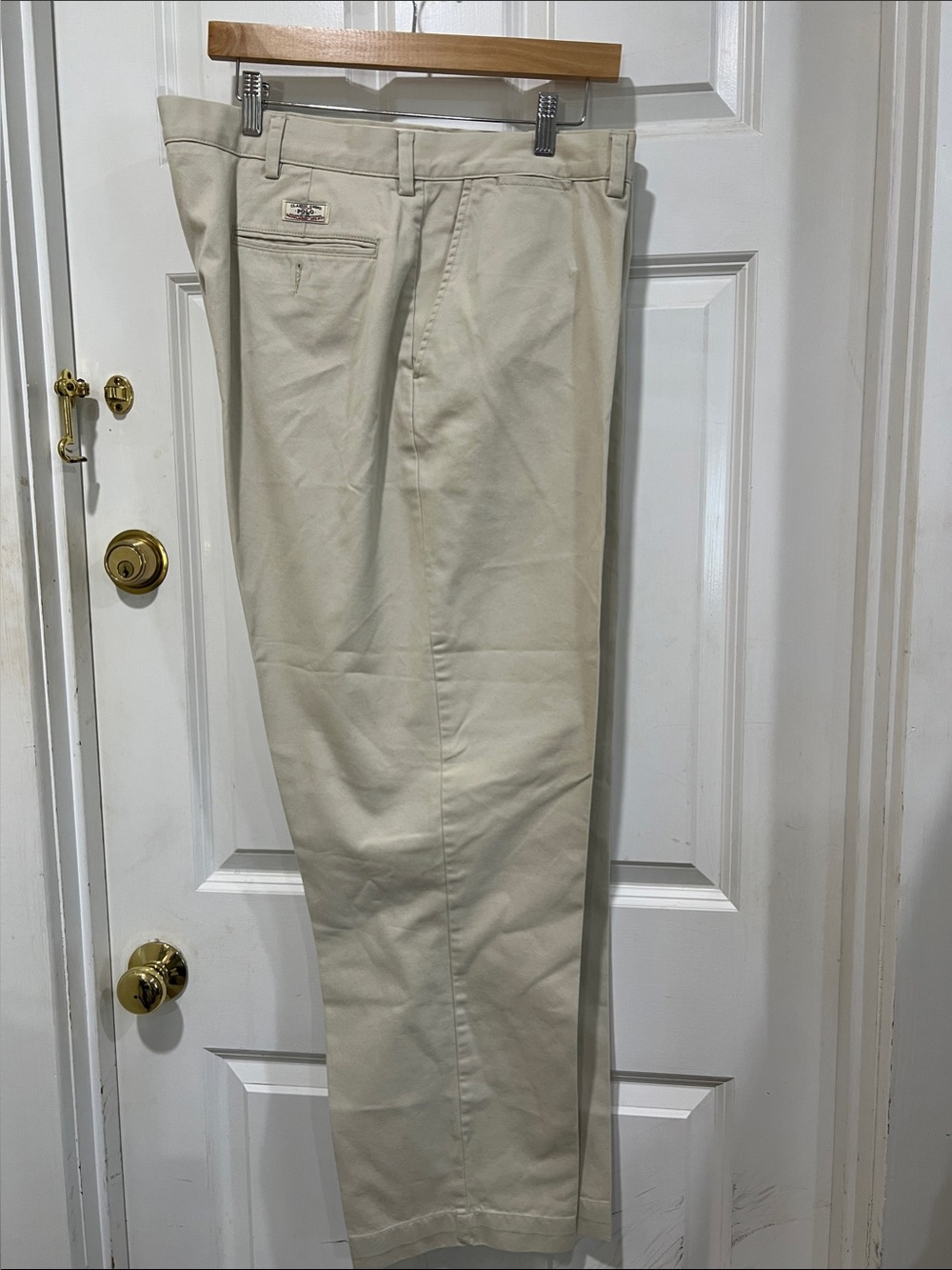 Ralph Lauren Men's Stone color Straight-Leg Chinos